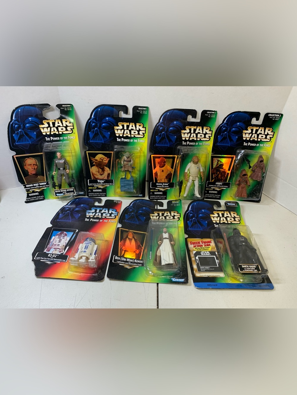 Star Wars Group of 7 Beginner Collectible Vintage Figures                3856